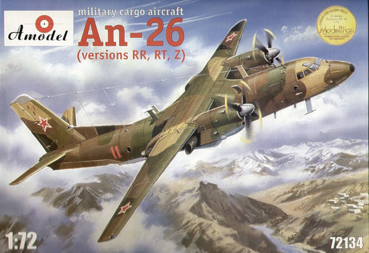 A-Model AMU72134 1:72 Antonov An-26PP / An-26PT / An-26Z Retrotranslator