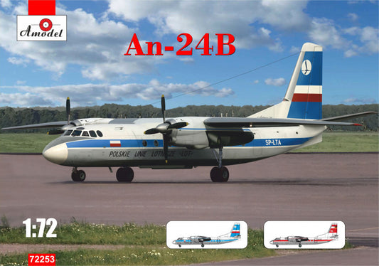 A-Model AMU72253 1:72 Antonov An-24B