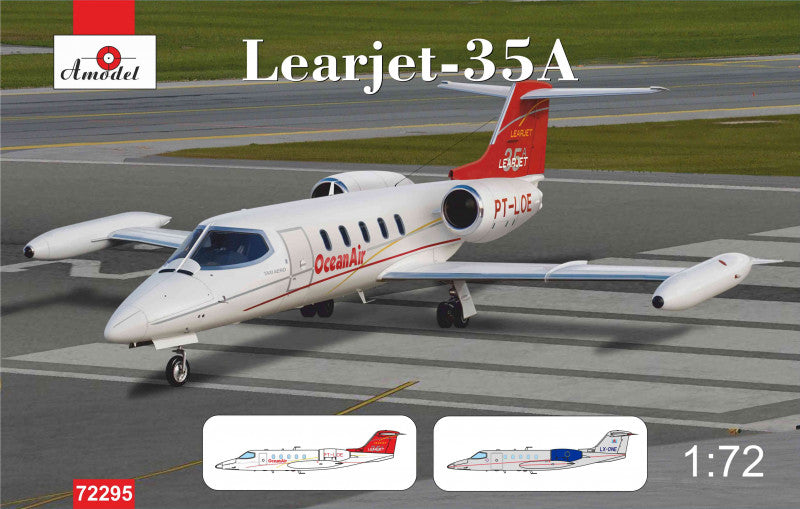 A-Model AMU72295 1:72 Learjet-35A OceanAir