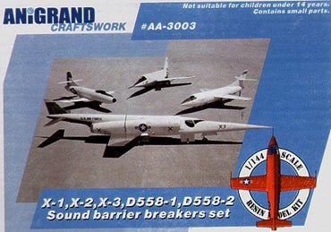 Anigrand Craftswork ANIG3003 1:144 Sound Barrier Breakers set of 6 aircraft