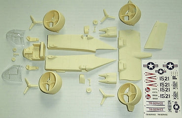 Anigrand Craftswork ANIG2002 1:72 Bell X-22 Tilting ducts VTOL experiment
