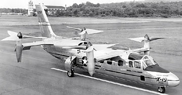 Anigrand ANIG2005 1:72 Curtiss-Wright X-19 VTOL experimental aircraft