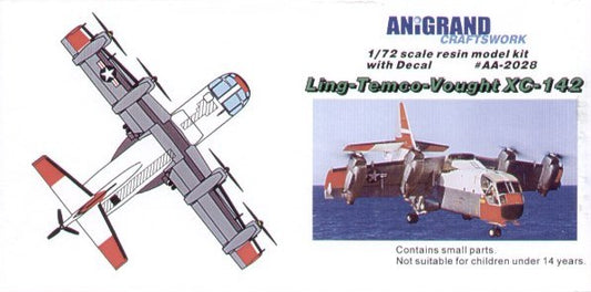 Anigrand 2028 LTV XC-142 Tilting-wing VTOL Prototype 1:72