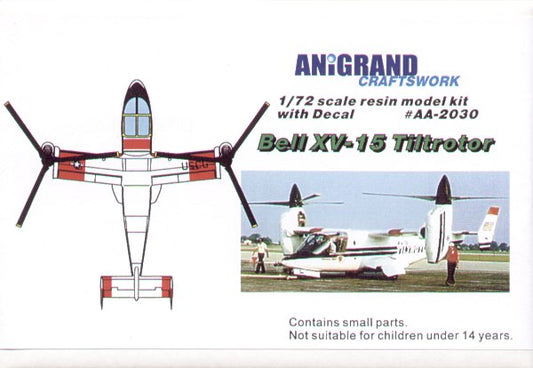Anigrand Craftswork ANIG2030 1:72 Bell XV-15 Tiltrotor