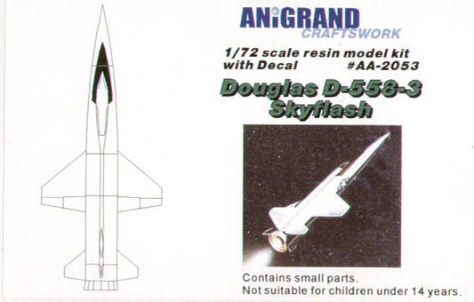 Anigrand Craftswork ANIG2053 1:72 Douglas D-558-3 Skyflash