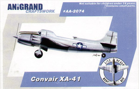 Anigrand Craftswork ANIG2074 1:72 Convair XA-41