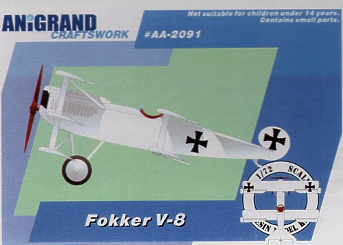 Anigrand Craftswork ANIG2091 1:72 Fokker V-8 German 5-wing experimental fighter
