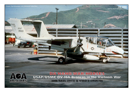AOA Decals AOA32008 1:32 USAF & USMC North-American/Rockwell OV-10A Broncos