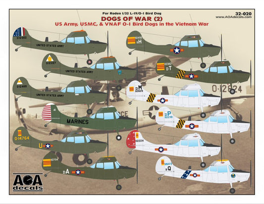 AOA Decals AOA32020 1:32 Dogs of War