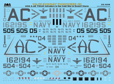 AOA Decals AOA32028 1:32 VA-75 SUNDAY PUNCHERS