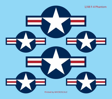 AOA 48015 USN F-4J Phantom VF-154 Vietnam/Cold War Decals 1:48