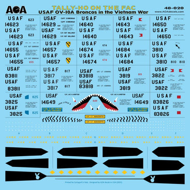 AOA Decals AOA48020 1:48 "Tally-Ho on the FAC"