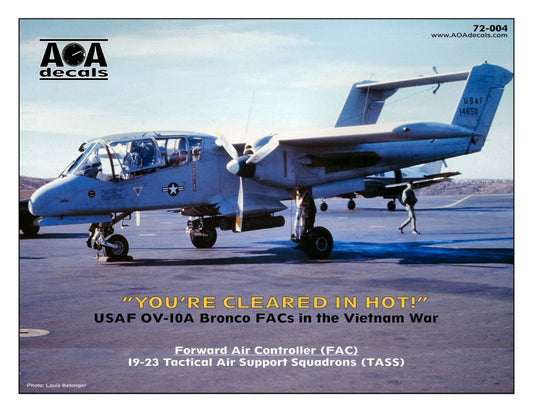 AOA Decals AOA72004 1:72 North-American/Rockwell OV-10A Broncos