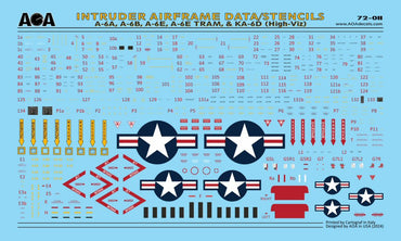 AOA Decals AOA72012 1:72 SOUTHEAST ASIA Grumman INTRUDERS