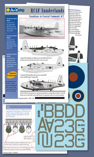 Aviaeology AOD48004M 1:48 RCAF Short Sunderlands