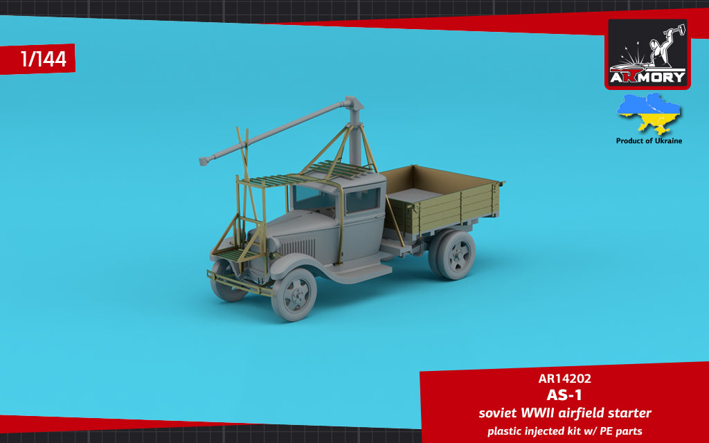 Armory 14202 AS-1 Soviet Airfield Starter GAZ-AA Chassis 1:144