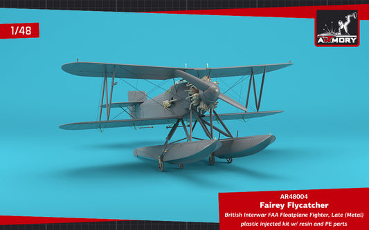 Armory 48004 Fairey Flycatcher Floatplane Metal Floats 1:48