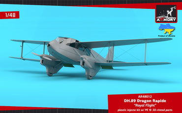 Armory 48012 DH.89 Dragon Rapide Royal Flight Airliner 1:48