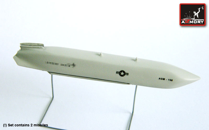 Armory 7302 AGM-158 JASSM Missiles (2) F-16/F-18/F-15/B-52 1:72