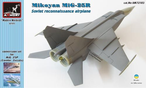Armory ARAM72103 1:72 Mikoyan MiG-25R reconnaisance plane