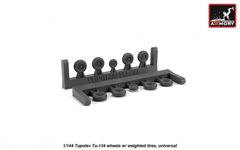 Armory ARAW14008 1:144 Tupolev Tu-134 wheels
