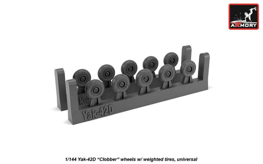 Armory ARAW14010 1:144 Yakovlev Yak-42D wheels