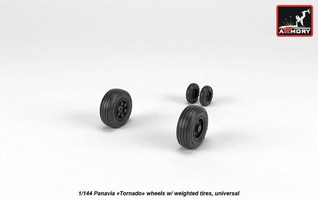 Armory ARAW14501 1:144 Panavia Tornado ECR/GR.1/GR.4 wheels, weighted