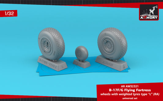 Armory 32321 B-17G Flying Fortress Weighted Type C 1:32