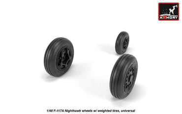 Armory ARAW48322 1:48 Lockheed F-117A Nighthawk wheels