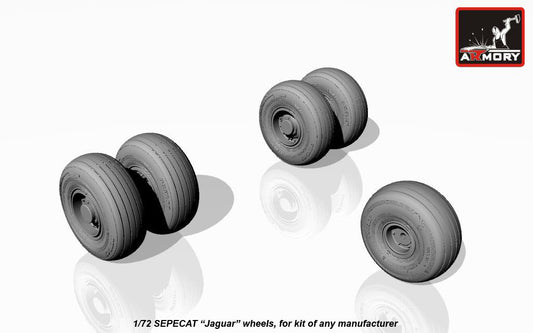 Armory ARAW72502 1:72 Sepecat Jaguar wheels
