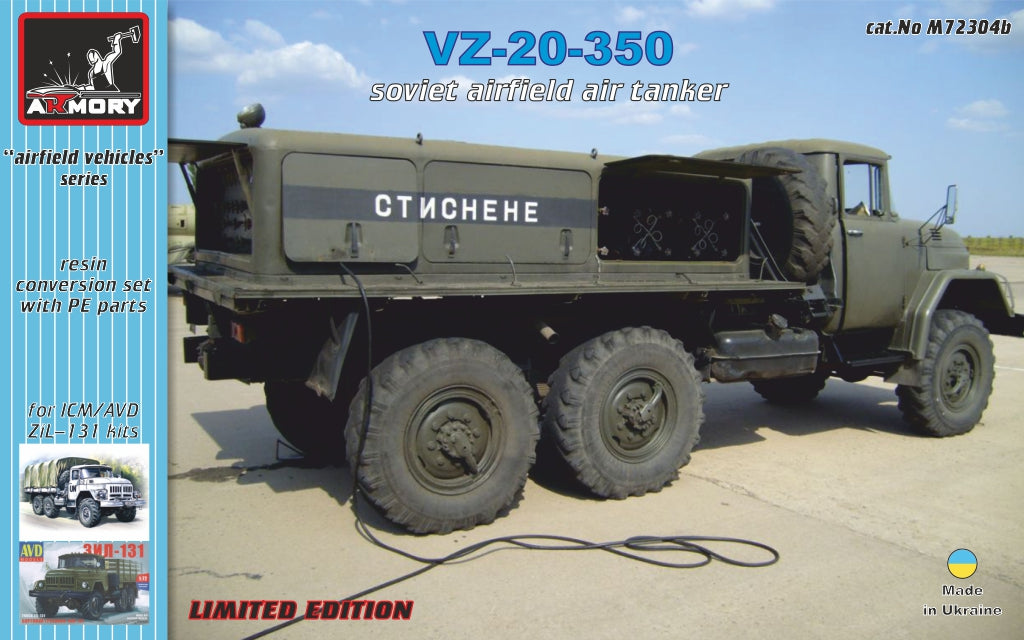 Armory ARM72304B 1:72 Soviet modern airfield tanker conversion set