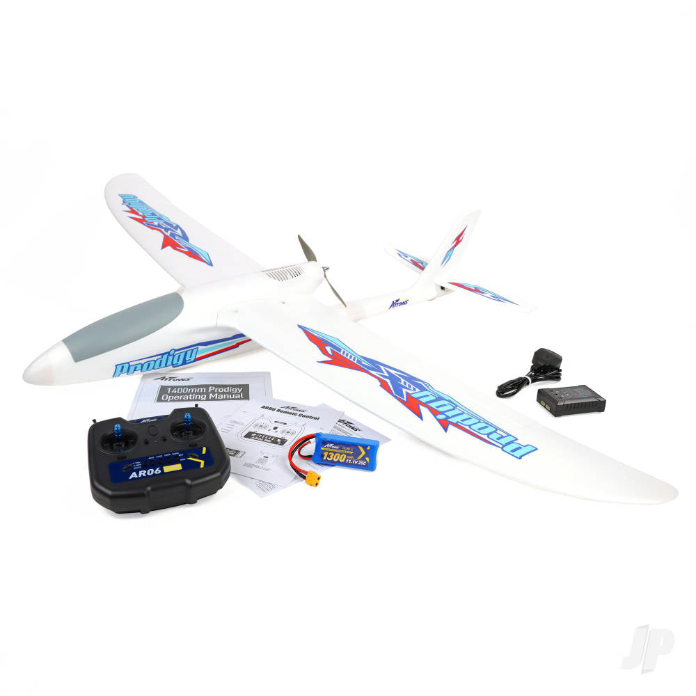 Arrows Hobby Prodigy RTF with Vector Stabilisation (1400mm) (UK charger) 022RTF
