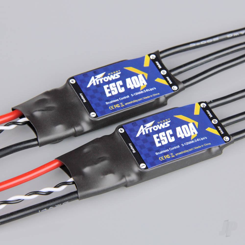 Arrows Hobby 40A Dual Output ESC (for Mig-29) ESC40A-T