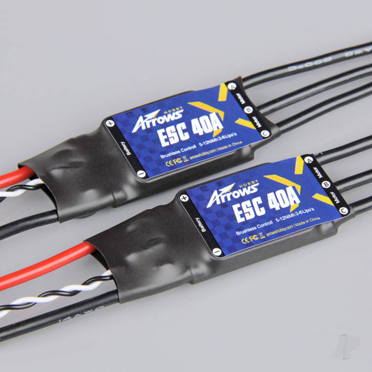 Arrows Hobby 40A Dual Output ESC (for Mig-29) ESC40A-T