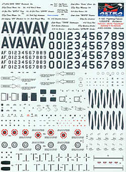 Astra Decals ASD3209 1:32 Lockheed-Martin F-16C Aviano Part 2