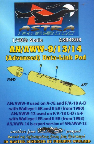 Daco Products ASR4806 1:48 AN/AWW-9/13/14