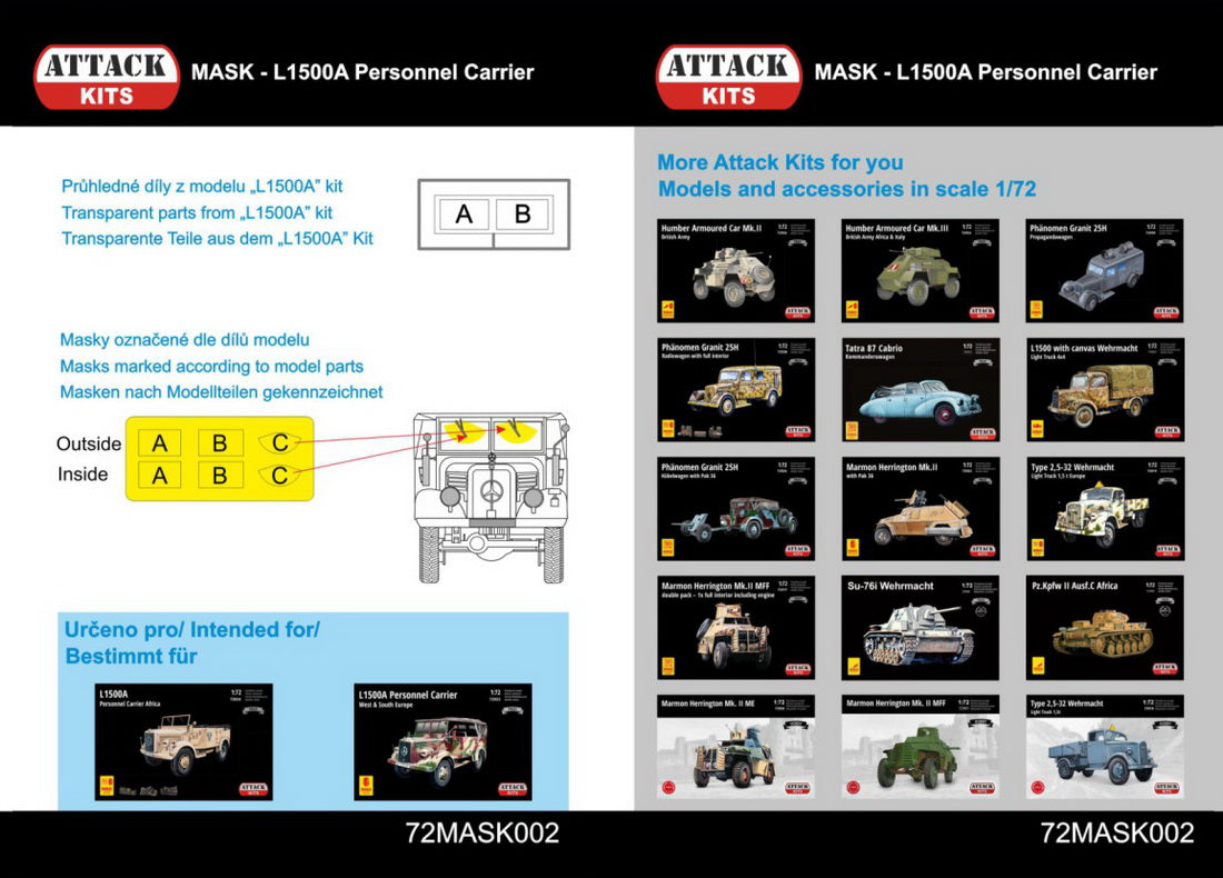 Attack Kits AT-72MA002 1:72 M.B