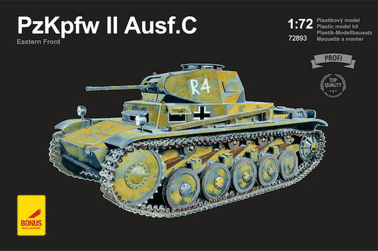 Attack Kits ATK72893 1:72 Pz.Kpfw.II Ausf.C Eastern Front with metal gun barrel