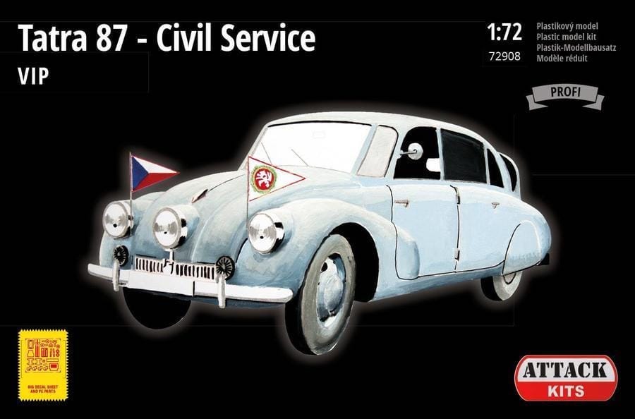 Attack Kits ATK72908 1:72 Tatra 87 Civil Service, VIP