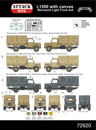 Attack Kits ATK72920 1:72 M.B