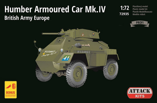 Attack Kits ATK72935 1:72 Humber Armoured Car Mk.IV British Army Europe