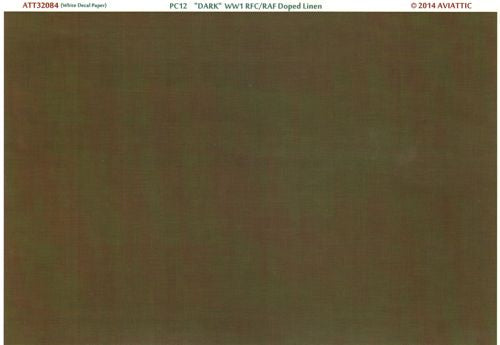 Aviattic ATT32084 1:32 PC12 dark WWI RFC/RAF doped linen