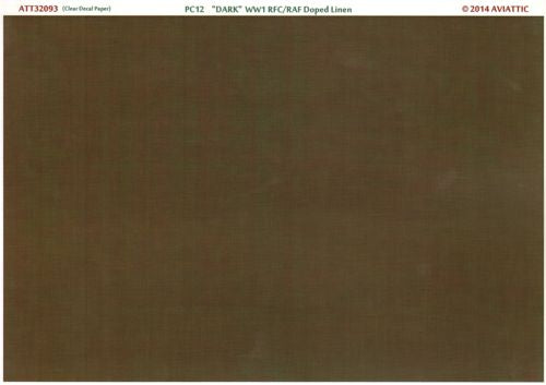 Aviattic ATT32093 1:32 PC12 dark WWI RFC/RAF doped linen