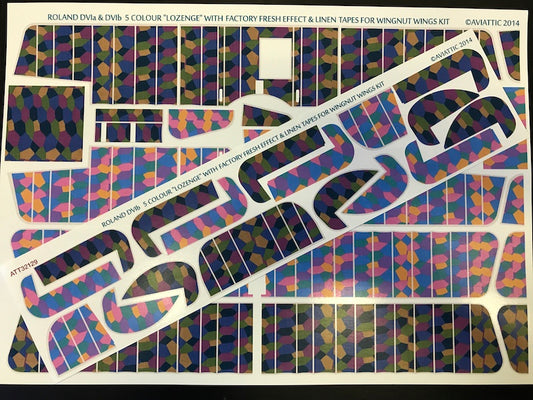 Aviattic ATT32129 1:32 Roland D.VIb 5 Colour Lozenge Factory Fresh