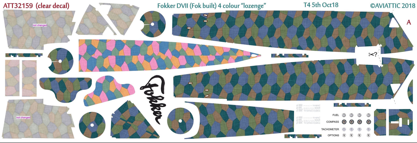 Aviattic ATT32159 1:32 Fokker D.VII