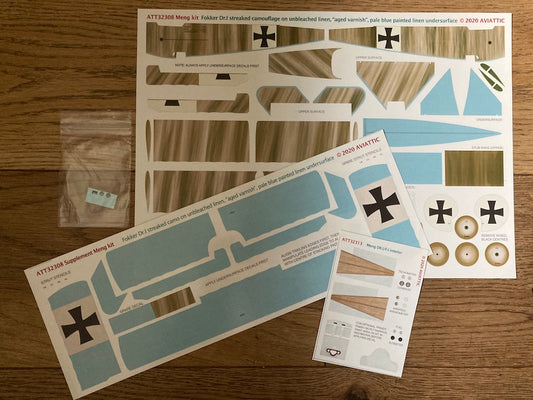 Aviattic ATT32308 1:32 Fokker Dr.I Streaked Camouflage Decals