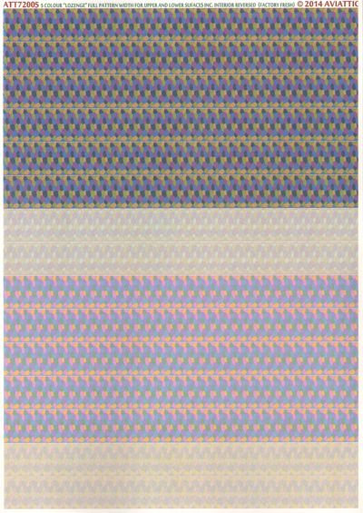 Aviattic ATT72005 1:72 5 Colour Lozenge Decals