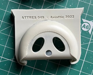 Aviattic ATTRES048 1:32 Fokker DR.I cowling with enlarged cooling holes type 'A'