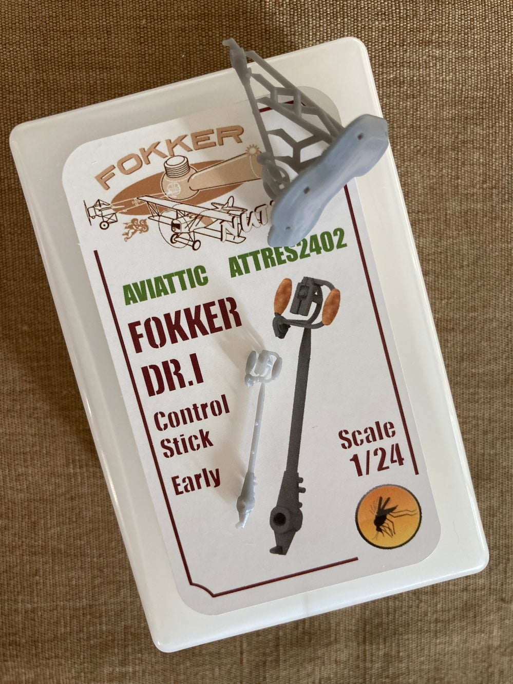 Aviattic ATTRES2402 1:32 Fokker Nutz 1/24 Fokker DR.I Triplane control stick,