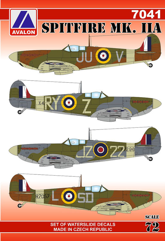 Avalon AVD7041 1:72 Supermarine Spitfire Mk.IIA 1
